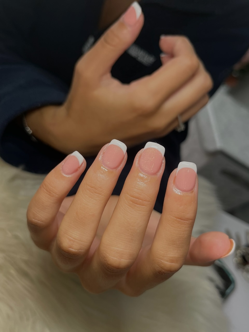 French Tip Builder Gel INFILLS ☁️